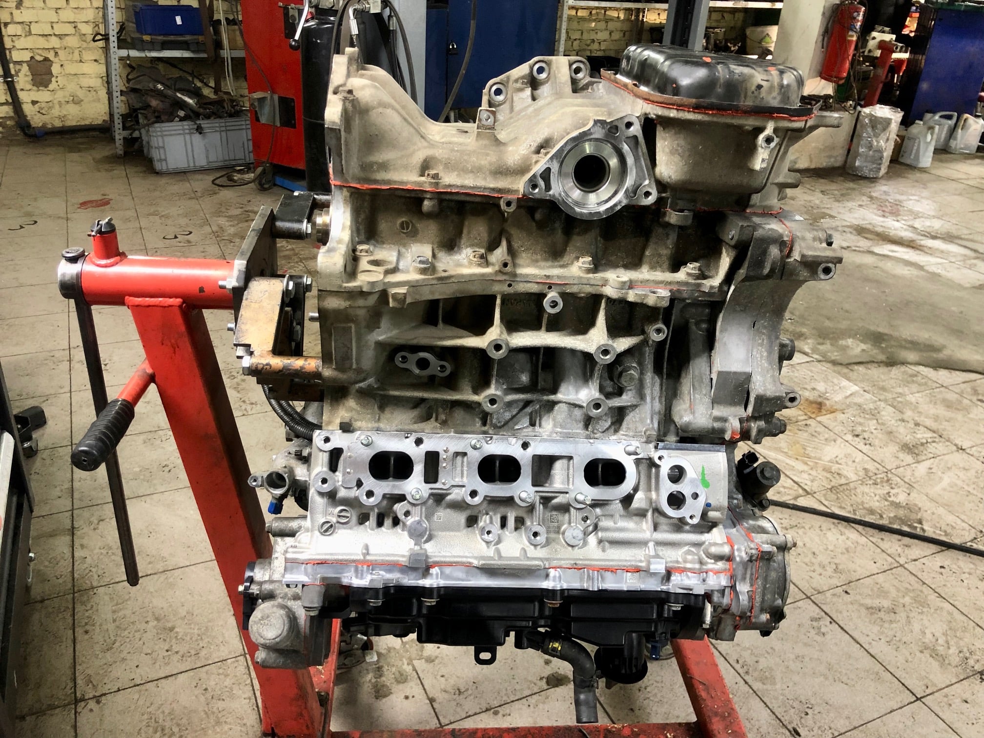 Заказать Infiniti FX37: капитальный ремонт двигателя - Фото 14
