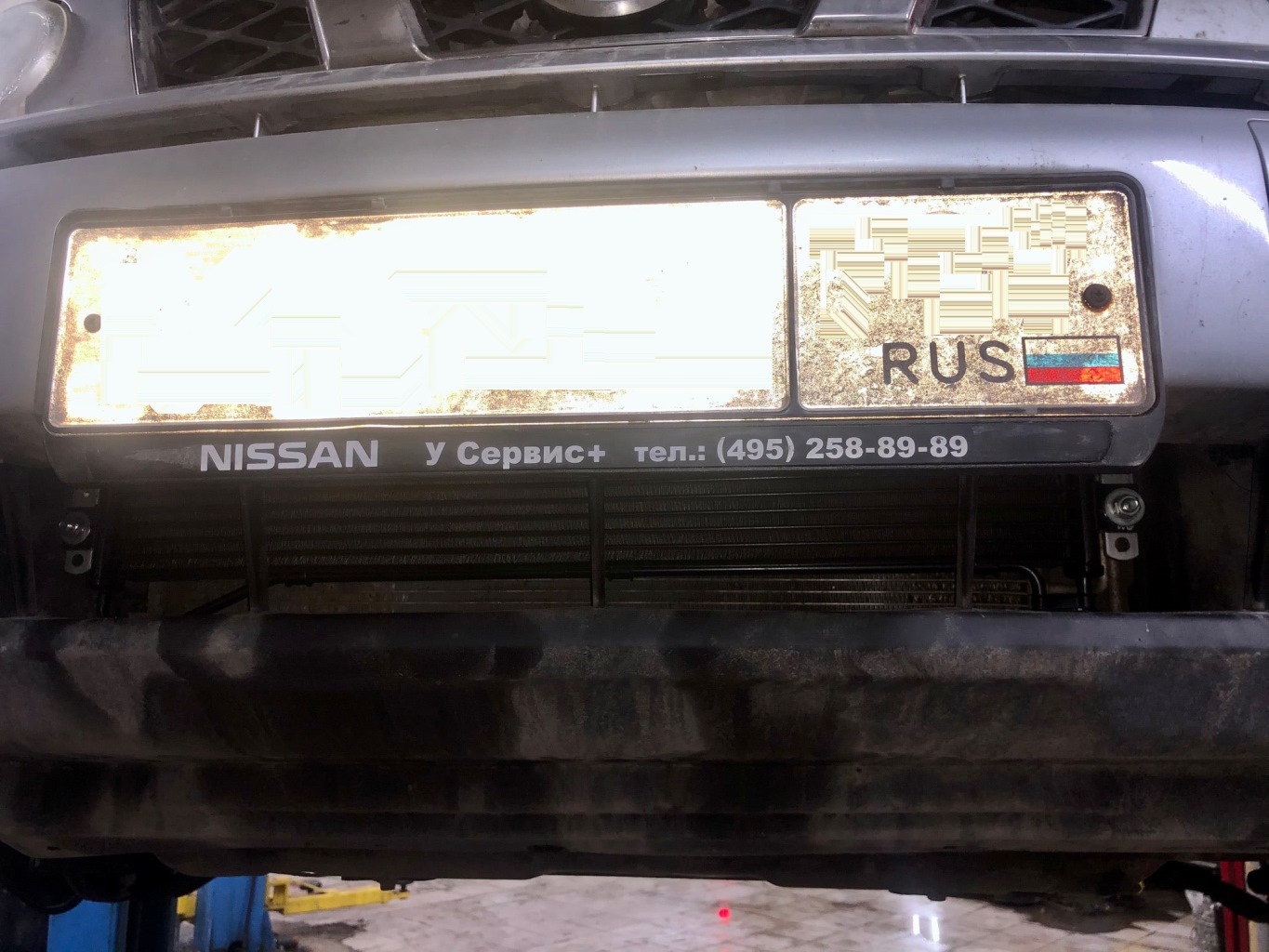Заказать Nissan X-Trail T31: замена радиатора охлаждения CVT - Фото 9