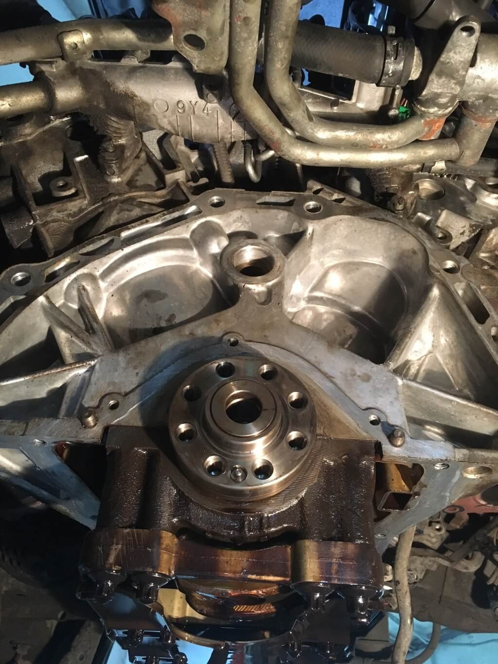 Заказать Nissan Murano: удаление катализаторов, замена заднего сальника коленвала - Фото 6