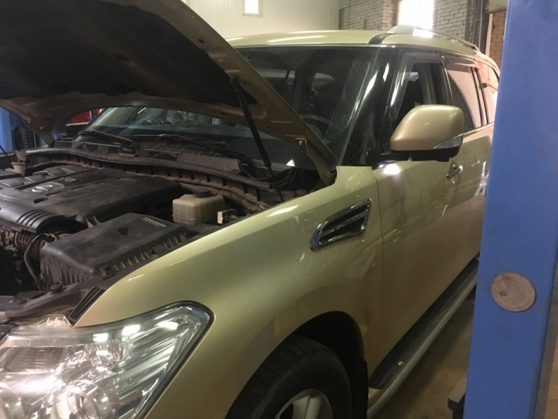 Заказать Nissan Patrol Y62: капитальный ремонт ДВС - Фото 1